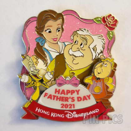 HKDL - Belle, Maurice, Lumiere and Cogsworth - Father's Day 2021 - Beauty and the Beast
