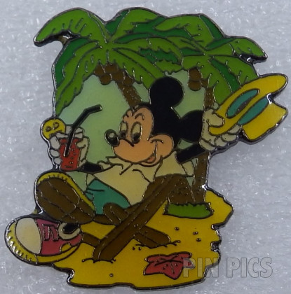 ProPin - Mickey Mouse - Under Palm Trees with Drink