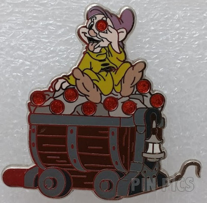 Dopey - Snow White and the Seven Dwarfs - Mine Car - Mystery Collection - Train