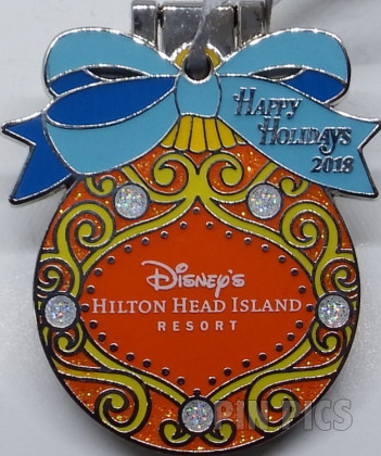Hilton Head Island - Mickey and Pluto - Resort Baubles Ornament - Holiday 2018