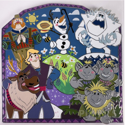 Kristoff, Sven, Oaken, Olaf, Marshmallow and Trolls - Supporting Cast - Frozen