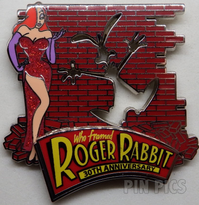 Jessica Rabbit - Brick Wall -  30th Anniversary - Who Framed Roger Rabbit - Cast Exclusive