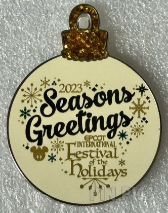 WDW - Seasons Greetings Ornament- EPCOT International Festival of the Holidays 2023