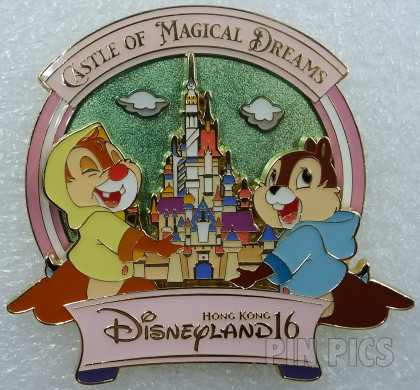 HKDL - Chip and Dale - Castle of Magical Dreams - 16th Anniversary