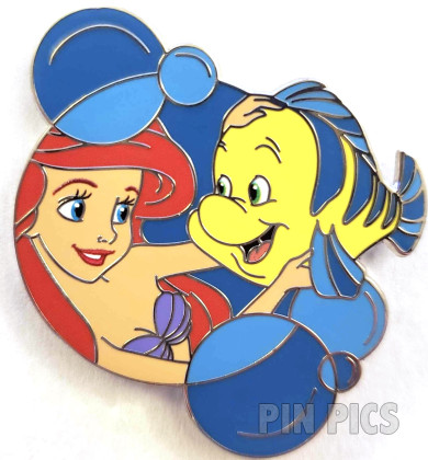 Ariel and Flounder - Bubbles - Starter Set - The Little Mermaid