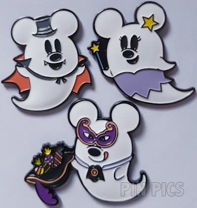 TDR - Mickey & Minnie Mouse - Halloween set - Dream Go Round - 40th Anniversary