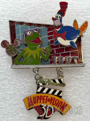 WDW - Kermit, Waldo - 35 Magical Milestones - 1991 - Muppet*Vision 3D Opens