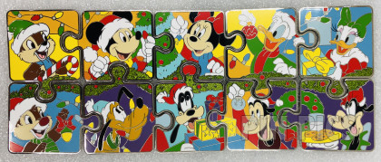 Mickey and Friends Holidays - Character Connection - Puzzle - Collection - Mystery