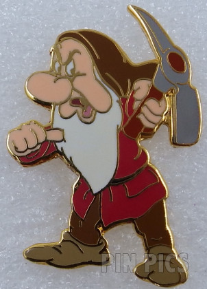 Grumpy - Snow White and the Seven Dwarfs - Pick Axe - Thumb point at himself