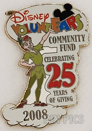 Peter Pan - Voluntears Community Fund - 25 Years of Giving - 2008
