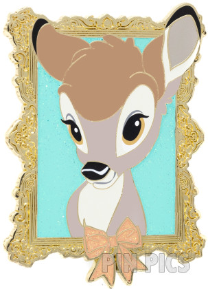 PALM - Bambi - Animal Portraits - Gold Frame