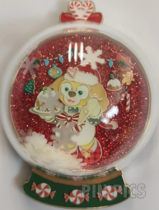 SDR - CookieAnn - Christmas Snow Globe - Duffy and Friends