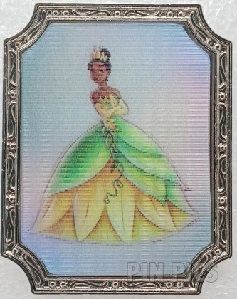 Uncas - Tiana - Princess and the Frog - Sketch Lenticular - Disney 100 - Black and White to Color
