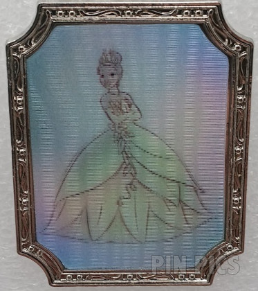 161379 - Uncas - Tiana - Princess and the Frog - Sketch Lenticular - Disney 100 - Black and White to Color
