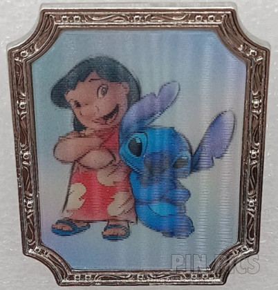 Uncas - Lilo and Stitch - Sketch Lenticular - Disney 100 - Black and White to Color