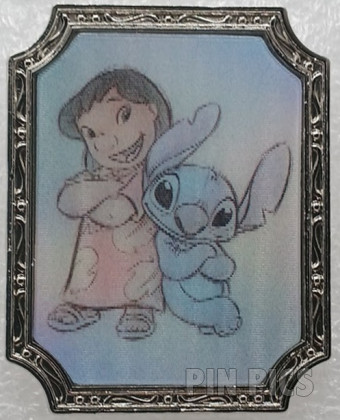 161470 - Uncas - Lilo and Stitch - Sketch Lenticular - Disney 100 - Black and White to Color