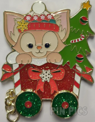 SDR - LinaBell - Christmas Train - Mystery - Pink Fox and Tree - Duffy and Friends