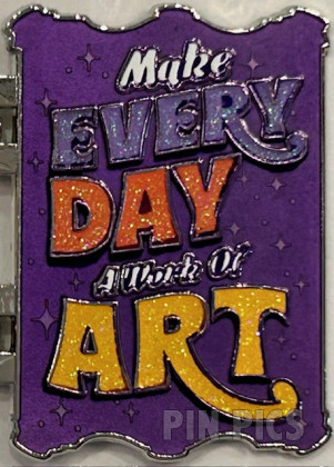 161432 - WDW - Figment - Make Every Day a Work of Art - EPCOT International Festival of the Arts 2024 - Hinged