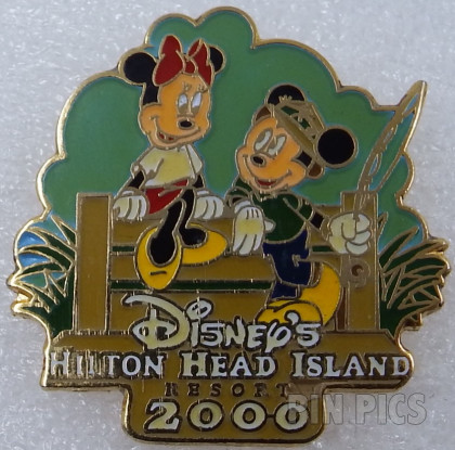 WDW - Mickey and Minnie - Fishing - Disney's Hilton Head Island