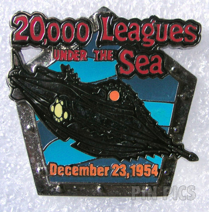 DIS - 20000 Leagues Under the Sea - 1954 - Countdown To the Millennium - Pin 10