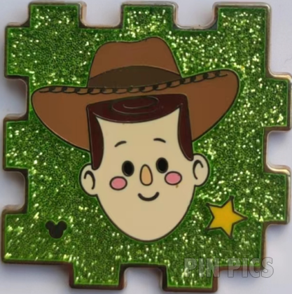 SDR - Sheriff Woody - Toy Story - Cute Puzzle - Hidden Mickey