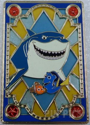 PALM - Nemo, Dory and Bruce - Pixar Stained Glass - Wave 2