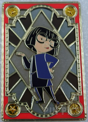 PALM - Edna Mode - Incredibles - Pixar Stained Glass - Wave 1