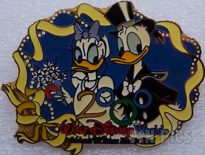 WDW - Donald & Daisy Duck - Wedding 2000