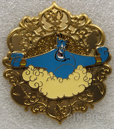 DEC - Genie - Aladdin - 30th Anniversary - Gold Frame