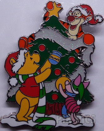 Winnie the Pooh, Tigger and Piglet -  Decorating a Christmas Tree - Holiday