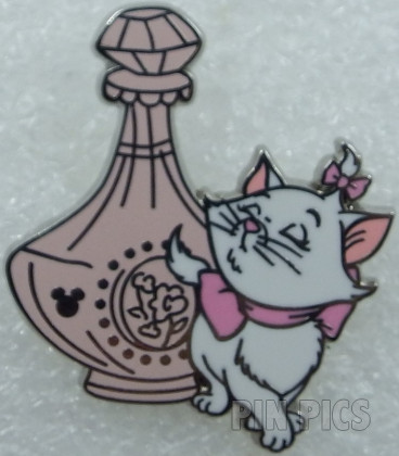 SDR - Marie Perfume Bottle Pink - Hidden Mickey - Aristocats