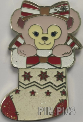 SDR - ShellieMay - Winter Christmas Stocking Set - 2022 Holiday Mystery - Pink Bear - Duffy and Friends