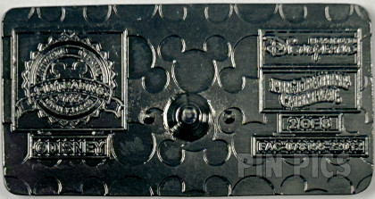 161267 - HKDL - Pinocchio - Pin Trading Carnival - Tuscan Village License Plate PNC 940
