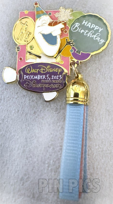HKDL - Olaf - Frozen - Walt Disney's Birthday 2023 - December 2023 - Dangle