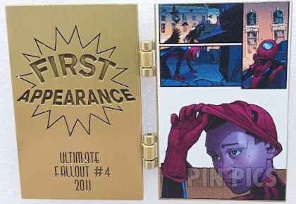 161928 - Miles Morales - Ultimate Fallout - Marvel First Appearance Heroes - Hinged Comic Book