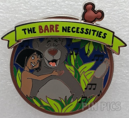 WDW - Baloo and Mowgli - Bare Necessities - Magic of Music - Magic HapPins - Mystery - Jungle Book