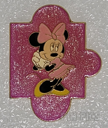 Minnie Mouse - Puzzle Piece - Pink