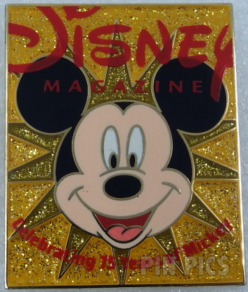 Disney Magazine - Mickey Mouse Face - Celebrating 15 Years