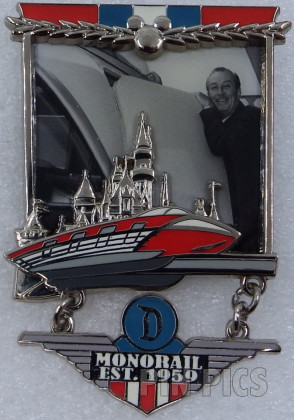 WDW - Walt Disney - Originals Collection - Monorail - Dangle