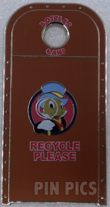 WDI - Jiminy - Pinocchio - Grizzly Peak - Disney California Adventure Recycling Bin