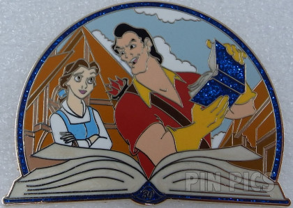 Gaston with Belle's Book - Beauty and the Beast 30th Anniversary