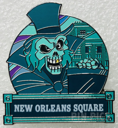 DL - Hatbox Ghost - New Orleans Square - Haunted Mansion - Lands - Booster