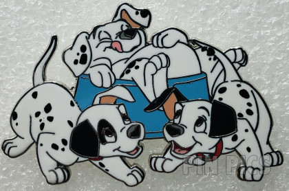 Rolly, Patch and Lucky - Puppies - Food Bowl - 101 Dalmatian