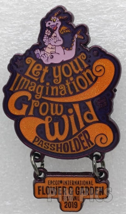 WDW - Epcot Flower and Garden Festival 2019 - Annual Passholder - Figment - Let Your Imagination Grow Wild