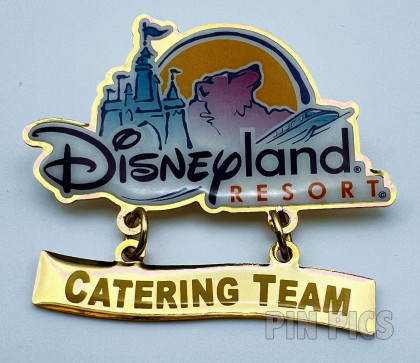 DLR - Catering Team - Dangle - California Adventure Grand Opening - Castle, Bear, Monorail