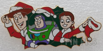 DS - Woody, Buzz and Jessie  - Christmas Wreath - 12 Months of Magic