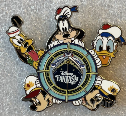 DCL - Minnie, Pluto, Goofy, Donald, Mickey - Disney Fantasy - Cruise Line