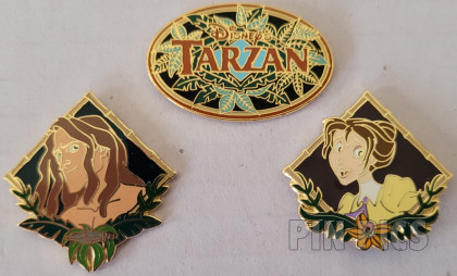 Tarzan 3 pin set