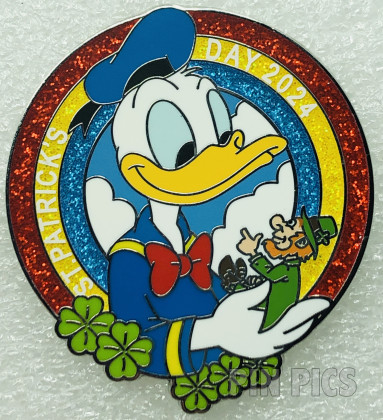 Donald Duck and Leprechaun - St Patrick's Day 2024