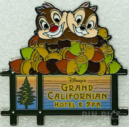 Chip and Dale - Grand Californian Hotel and Spa